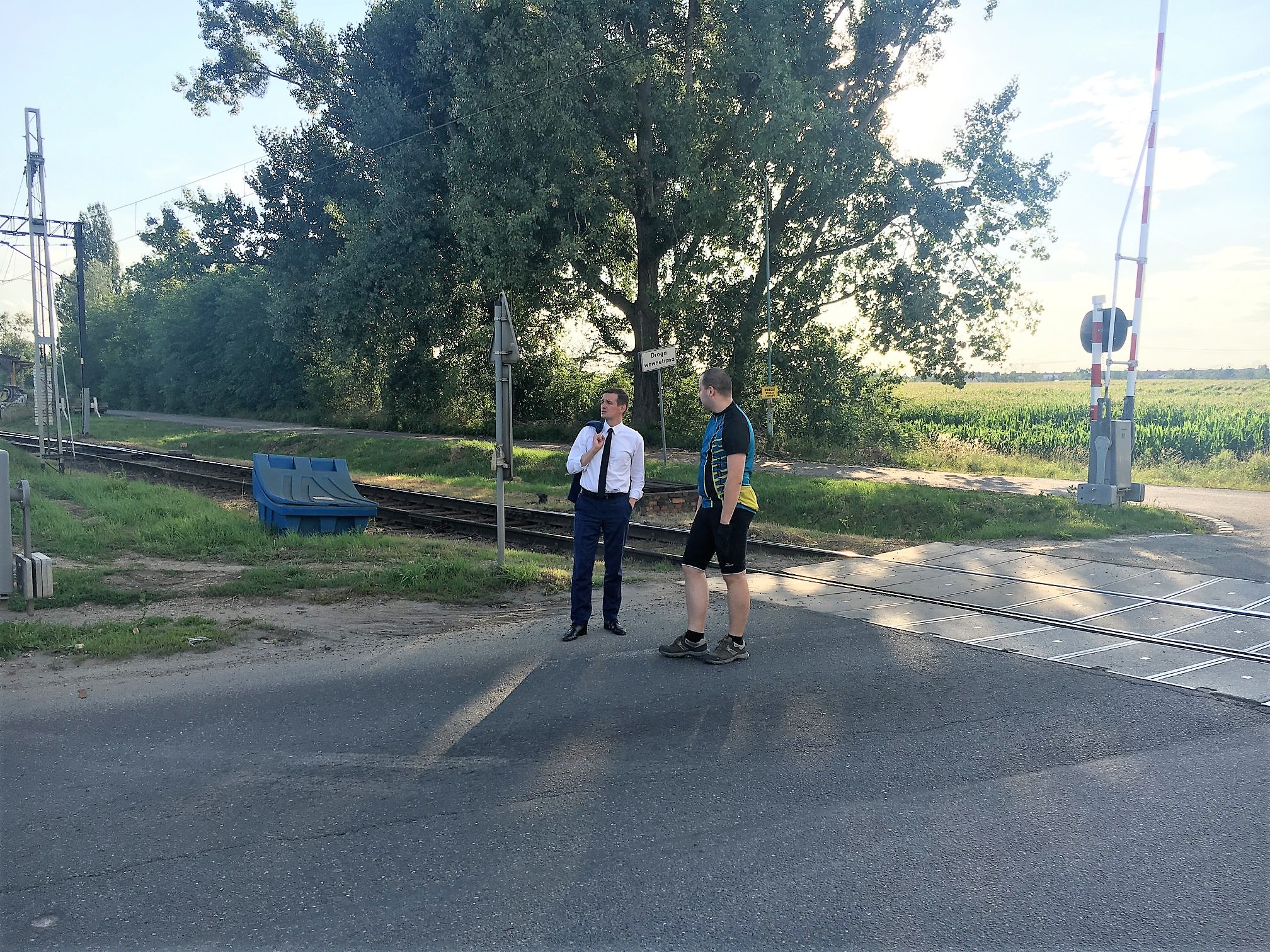 Sprawa przejazdu kolejowego na ul. Awicenny u Ministra Infrastruktury