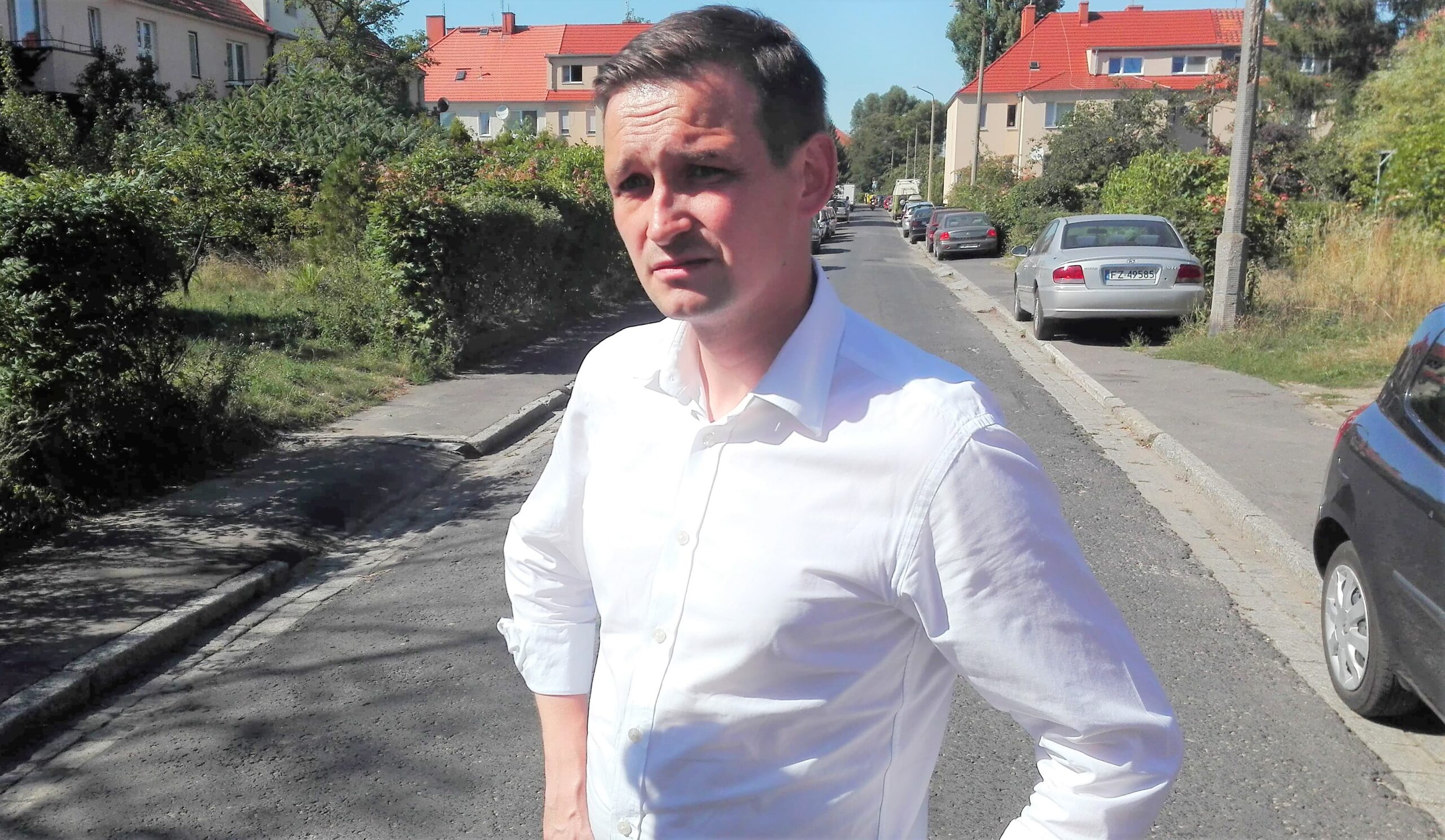 Michał Jaros pyta o statystyki wypadków na obszarze Wielkiej Wyspy