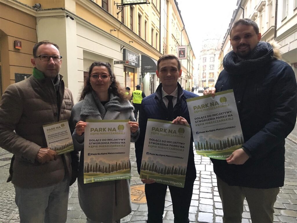 TAK dla parku na Kępie Mieszczańskiej. NIE dla LexDeweloper!