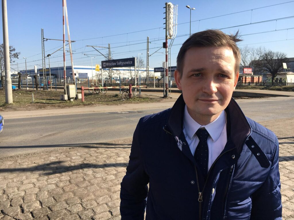 Przejazd przy alei Poprzecznej we Wrocławia powodem korków
