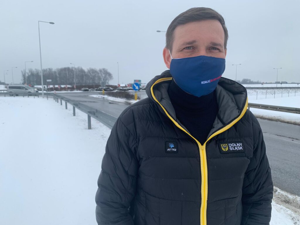 Zapytanie poselskie w sprawie przebudowy skrzyżowania o ruchu okrężnym na DK 35 przy zjeździe z Autostradowej Obwodnicy Wrocławia