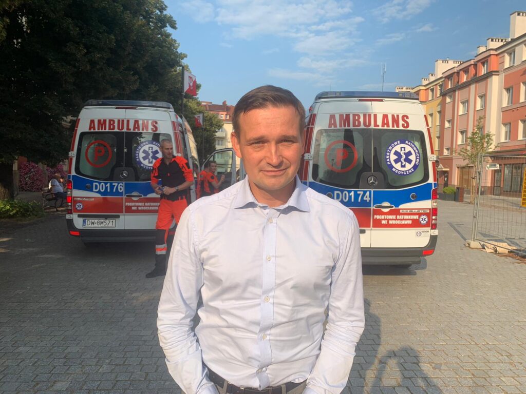 Interwencja poselska w sprawie utrzymania podstacji Pogotowia Ratunkowego w Oławie oraz utworzenia jego stałej siedziby