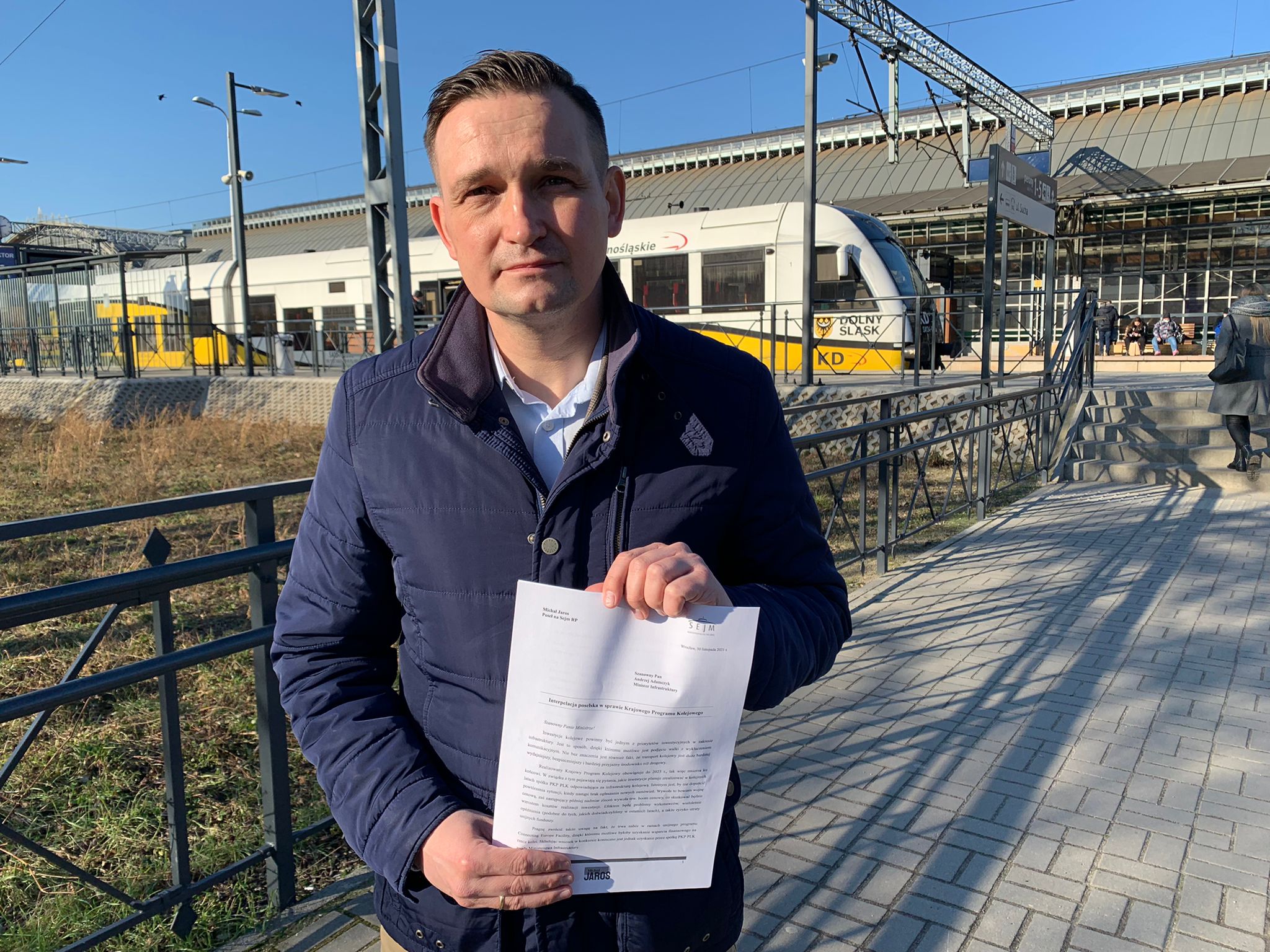 Interpelacja poselska w sprawie Krajowego Programu Kolejowego