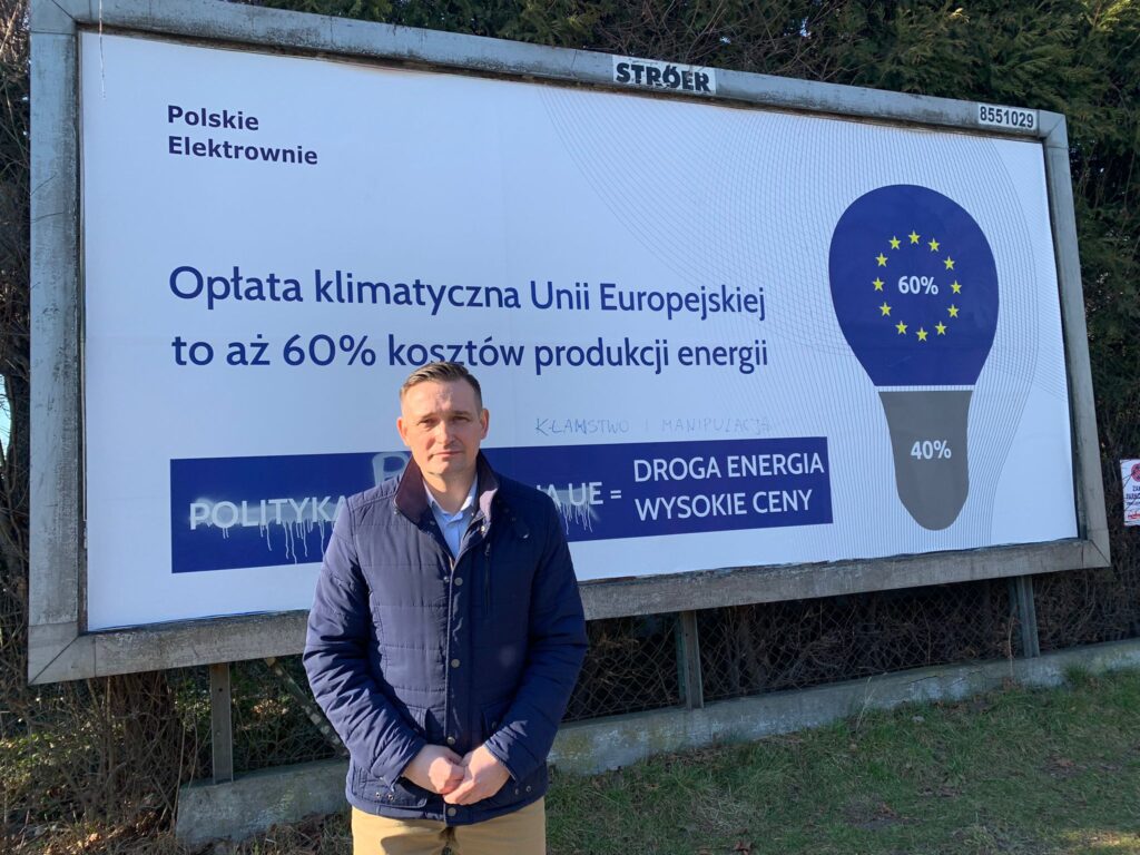 Interpelacja poselska w sprawie antyunijnej kampanii reklamowej o cenach prądu