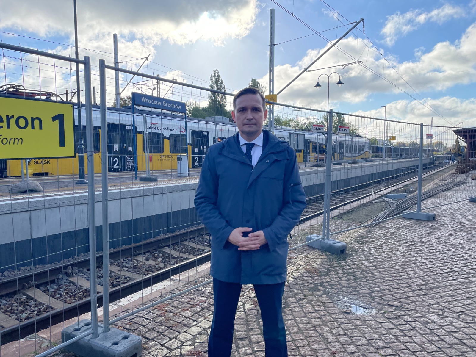Zapytanie poselskie w sprawie stacji kolejowej Wrocław Brochów